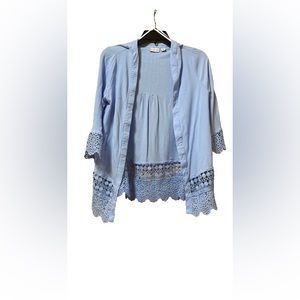 Kim Rogers Light Blue Kimono